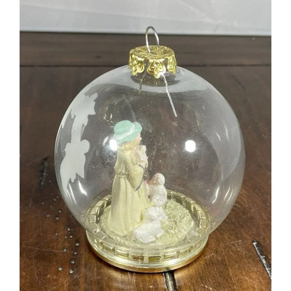 House Of Lloyd Shepherd Christmas‎ Around the World Glass Ball Ornament 1995 - Picture 2 of 5